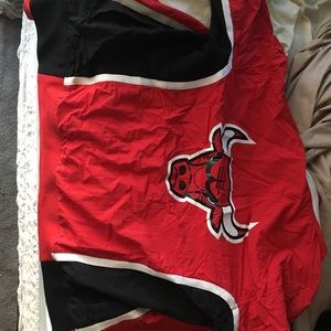 Official nba bulls throwback jacket